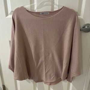 Pink Batwing Sweater